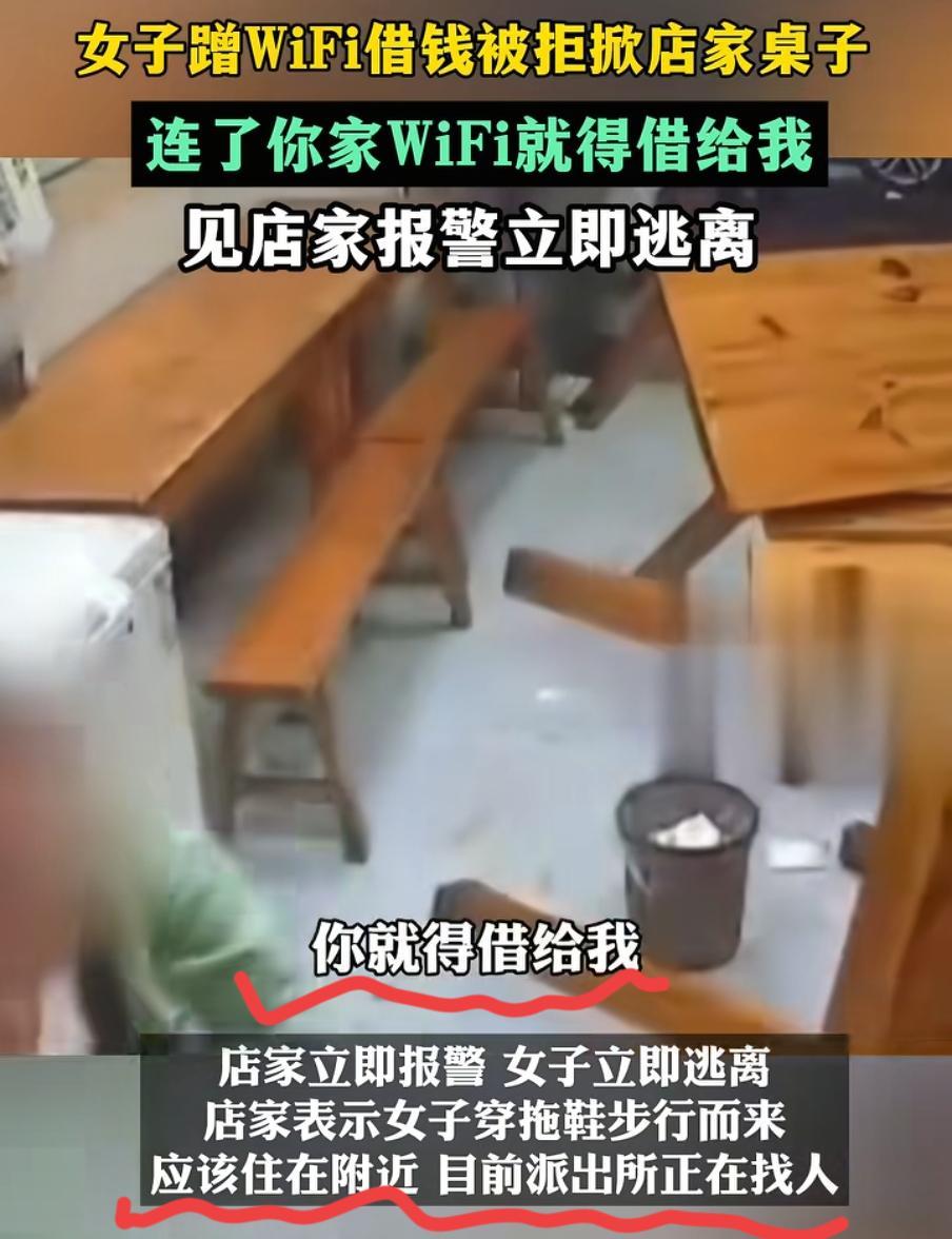 开云官网-嚣张过头！“小仙女”蹭网借钱遭拒，掀桌砸餐厅？后续直接拘留！