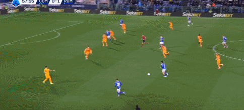 Kaiyun 平台-38岁小法封神！意甲黑马2-1逆转罗马：4连胜杀入前4 差米兰6分