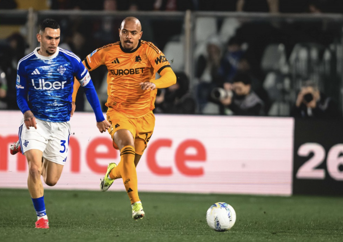 Kaiyun 平台-38岁小法封神！意甲黑马2-1逆转罗马：4连胜杀入前4 差米兰6分